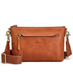7695 Leather Crossbody Bags medium Designer Purses Trendy Shoulder handbags